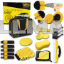 Набор детализации 22 шт Car Cleaning Improved Brushes Pads